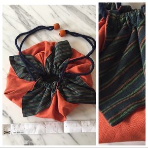 Japanese kimono fabric pouch/purse